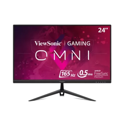 ViewSonic Omni VX2428 24 Inch Gaming Monitor 165hz 05ms 1080p IPS with FreeSync Premium, Frameless, HDMI, DisplayPort