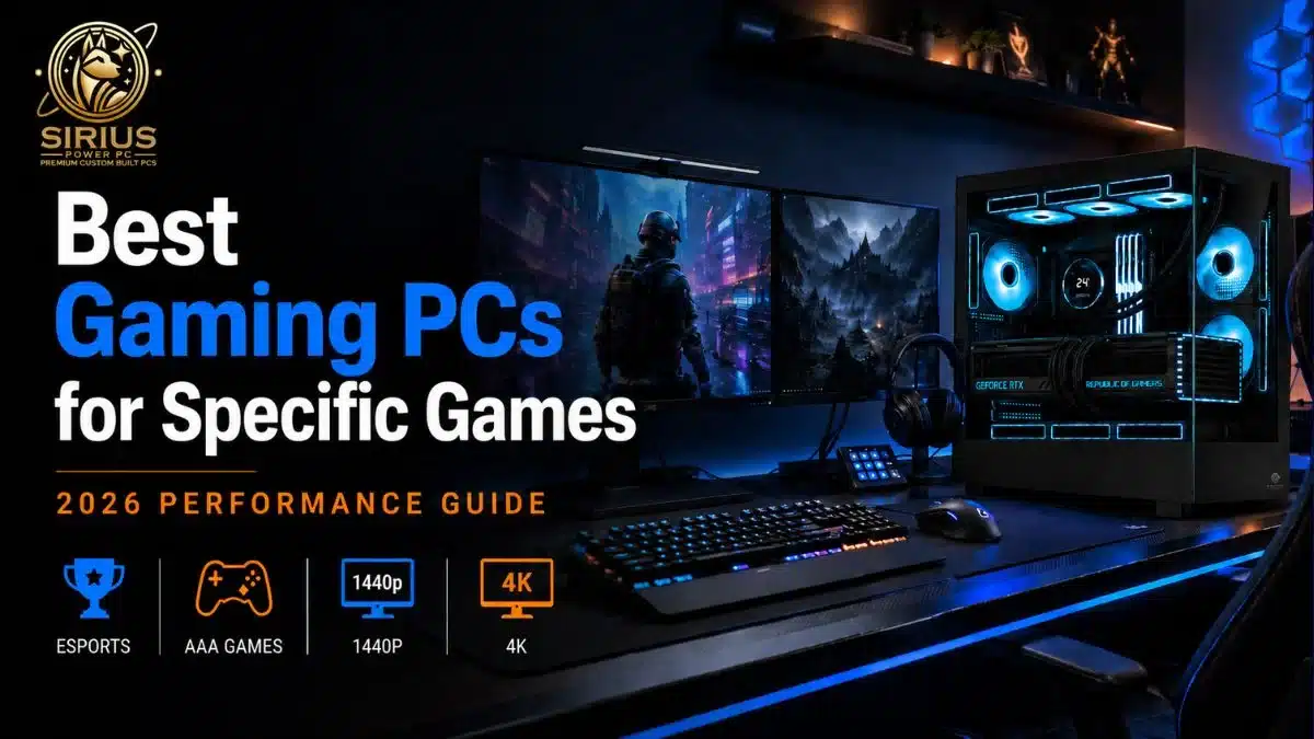 Best Gaming PCs for Specific Games: 2026 Performance Guide