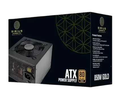 Sirius PWR 850w Power Supply 80Plus Gold - Fully Modular PSU