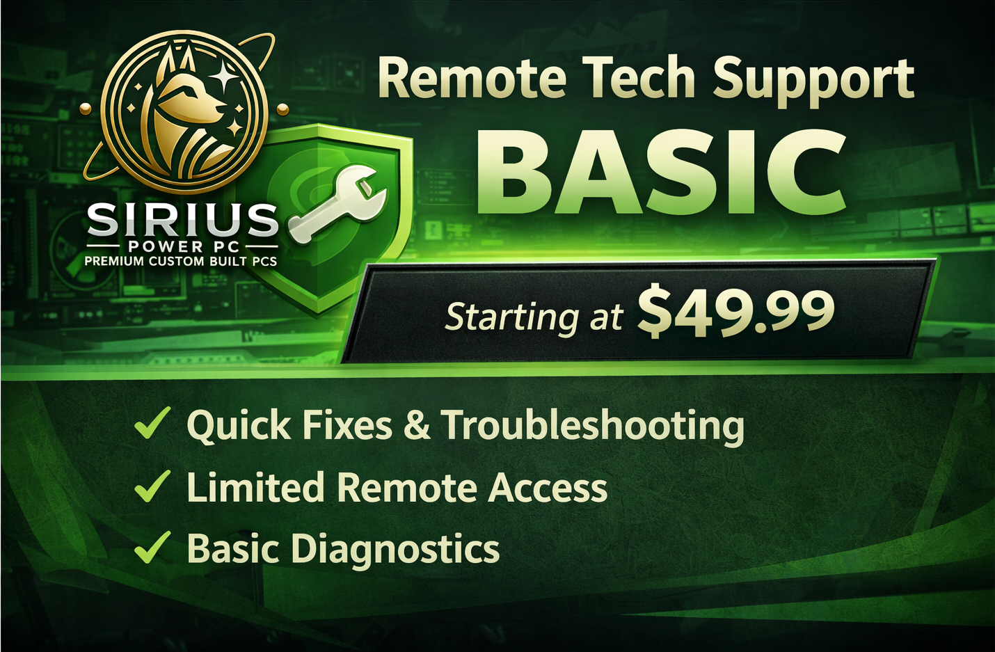 Remote Tech Support - Basic