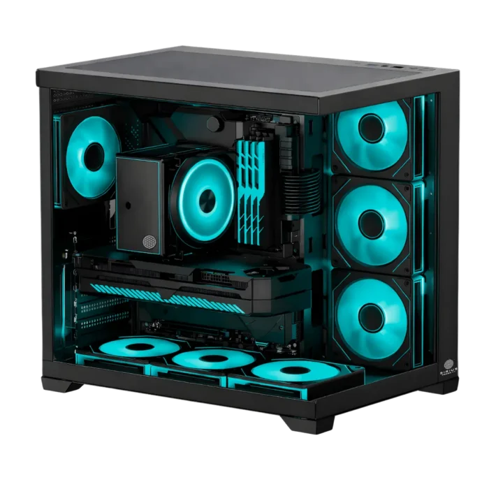 Atlas V7 9850X3D 5080 Gaming PC 64GB DDR5 4tb nvme