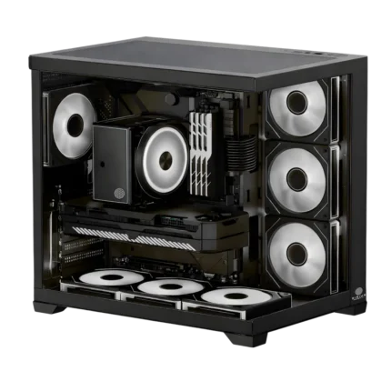 Matrix Black White PC Case