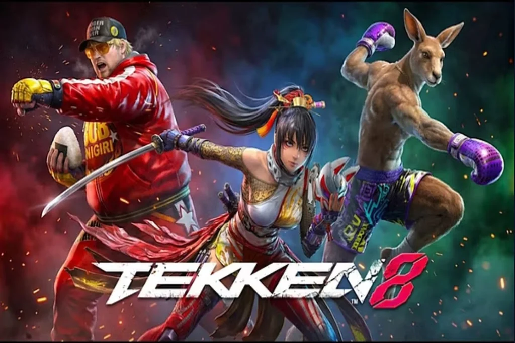 Tekken 8 Season 3 DLC characters Kunimitsu, Bob, and Roger Jr. featured in official artwork
