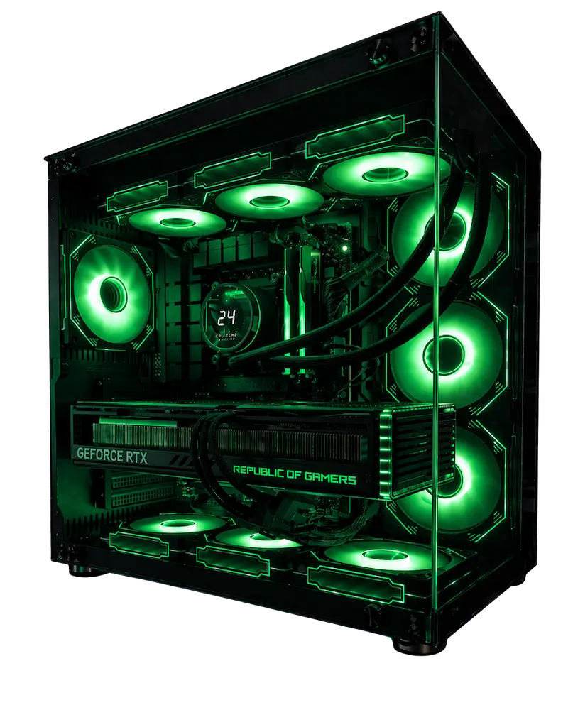 Atlas V5 9850X3D 5080 Gaming PC