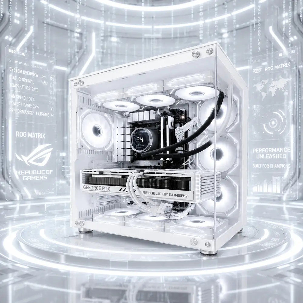 Matrix Series Ryzen 9 9950X3D Custom Gaming PC - Image 6