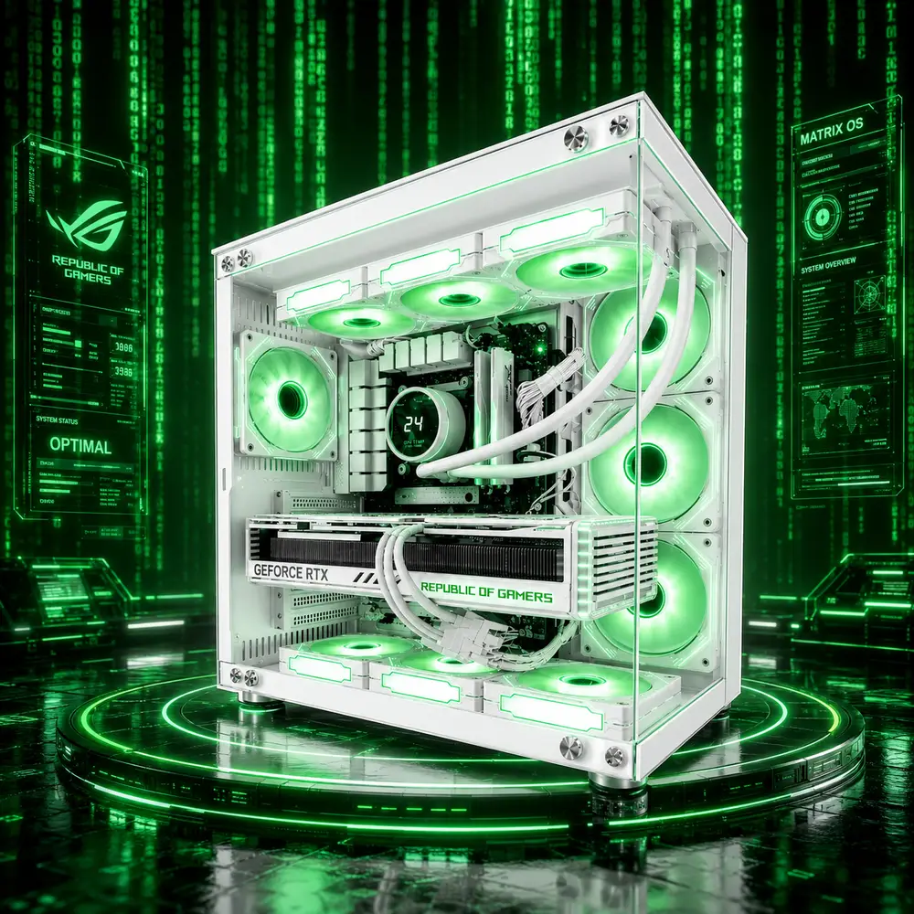 Matrix Series Ryzen 9 9950X3D Custom Gaming PC - Image 5