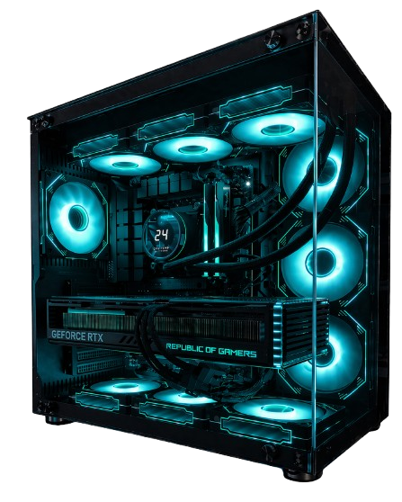 Matrix Series Ryzen 9 9950X3D Custom Gaming PC - Image 4