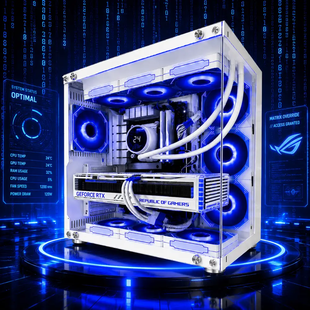 Matrix Series Ryzen 9 9950X3D Custom Gaming PC - Image 7