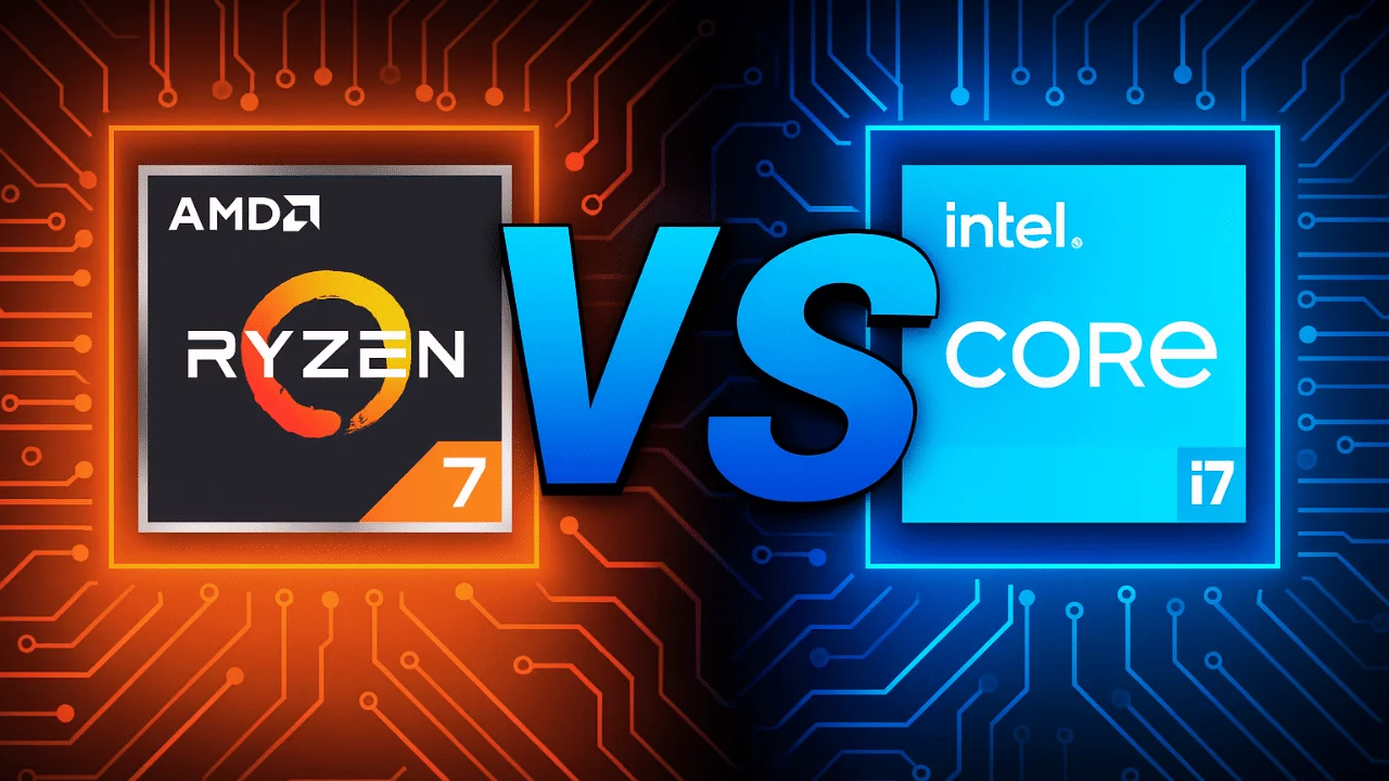 AMD Ryzen 7 vs Intel i7
