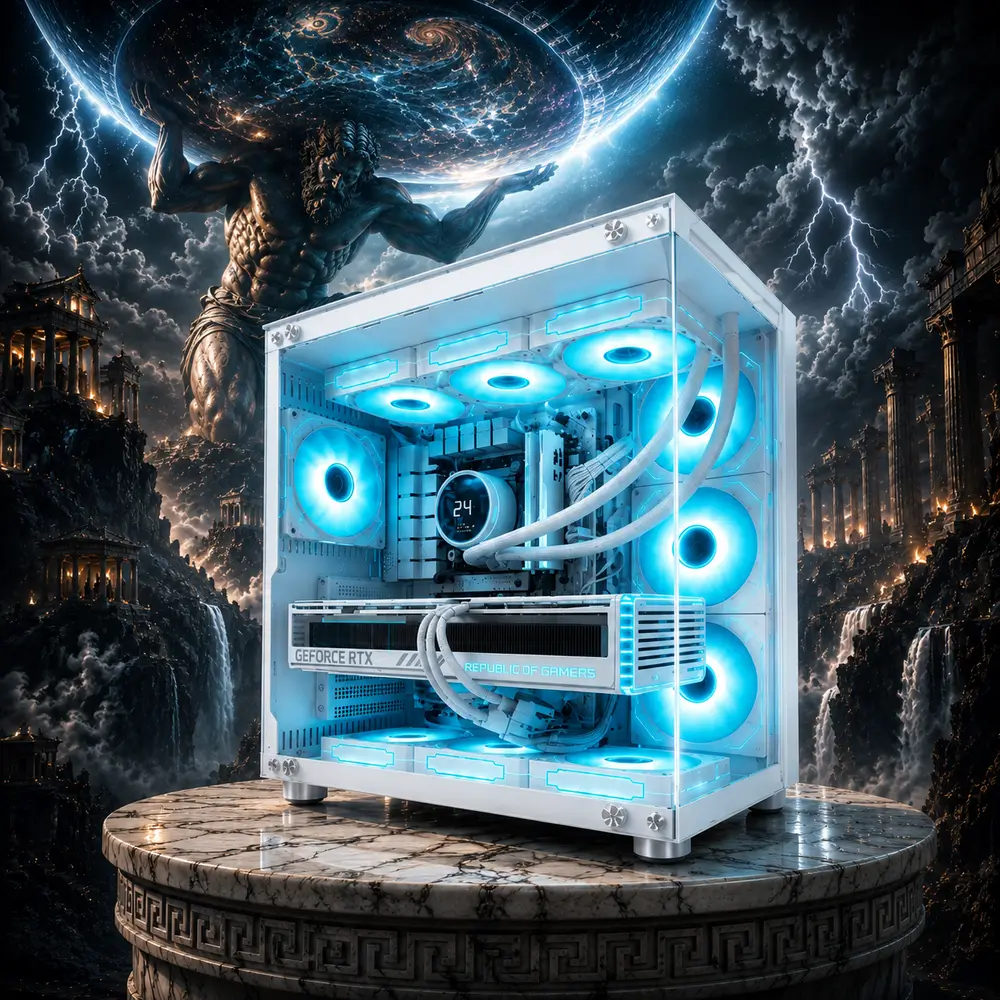 Atlas V6 9850X3D 9070 XT Gaming PC - Image 5