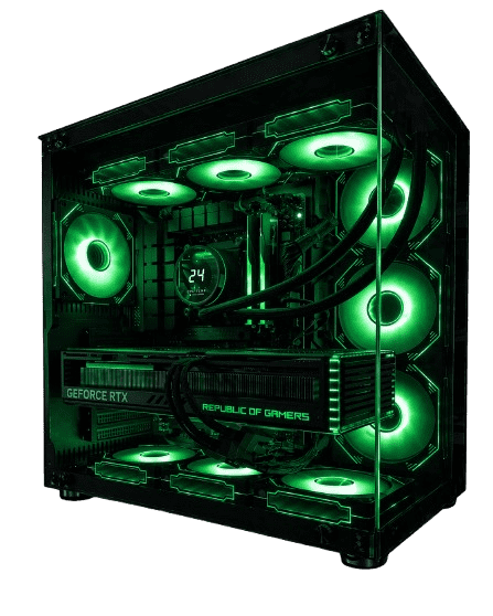Matrix Series Ryzen 9 9950X3D Custom Gaming PC